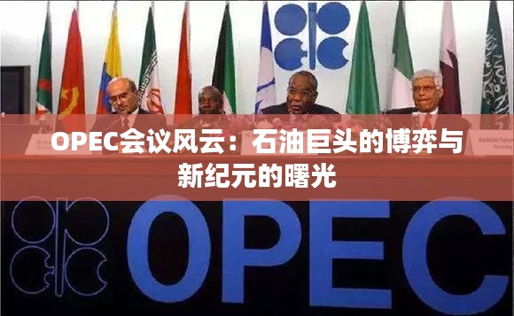 OPEC会议风云：石油巨头的博弈与新纪元的曙光