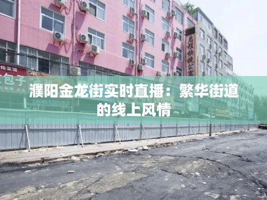濮阳金龙街实时直播：繁华街道的线上风情