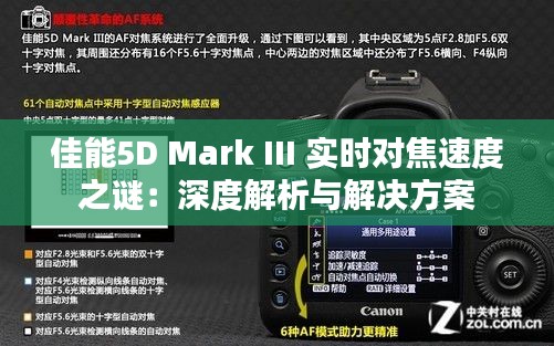佳能5D Mark III 实时对焦速度之谜：深度解析与解决方案