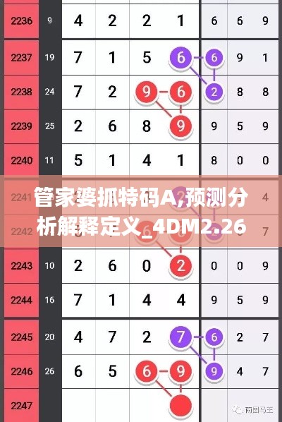 管家婆抓特码A,预测分析解释定义_4DM2.260
