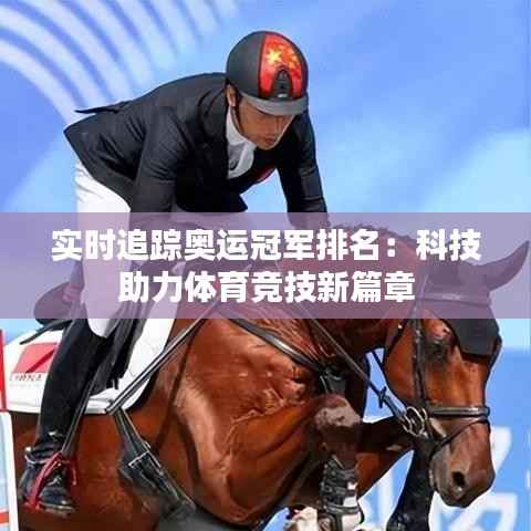 实时追踪奥运冠军排名：科技助力体育竞技新篇章