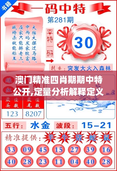 澳门精准四肖期期中特公开,定量分析解释定义_BT9.550