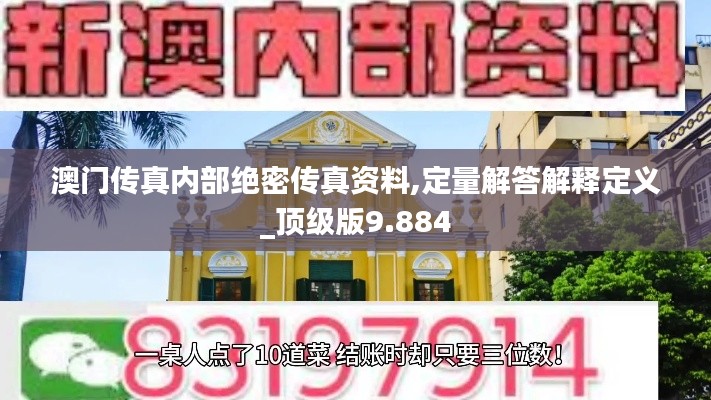澳门传真内部绝密传真资料,定量解答解释定义_顶级版9.884