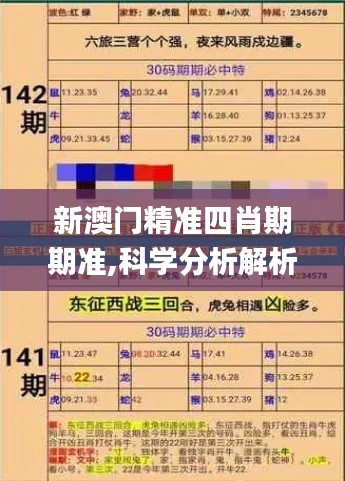 新澳门精准四肖期期准,科学分析解析说明_AP8.665