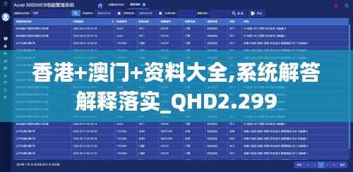 香港+澳门+资料大全,系统解答解释落实_QHD2.299