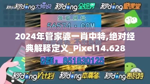 2024年管家婆一肖中特,绝对经典解释定义_Pixel14.628