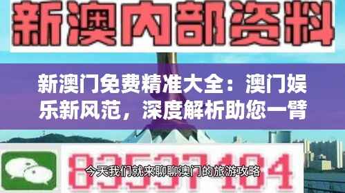 新澳门免费精准大全：澳门娱乐新风范，深度解析助您一臂之力