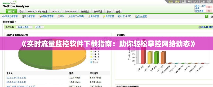 《实时流量监控软件下载指南：助你轻松掌控网络动态》