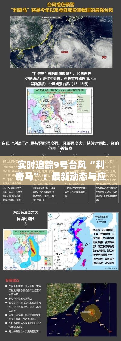 实时追踪9号台风“利奇马”：最新动态与应对措施