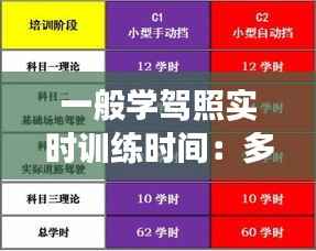 一般学驾照实时训练时间：多久才能掌握驾驶技能？