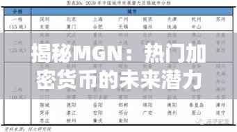 揭秘MGN：热门加密货币的未来潜力与风险