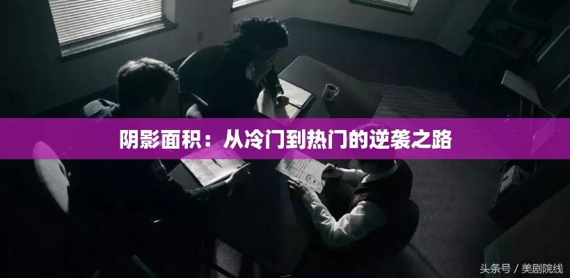 阴影面积：从冷门到热门的逆袭之路