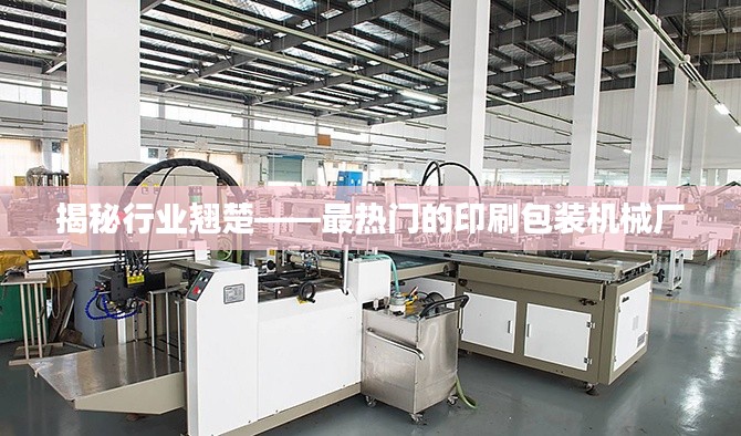 揭秘行业翘楚——最热门的印刷包装机械厂