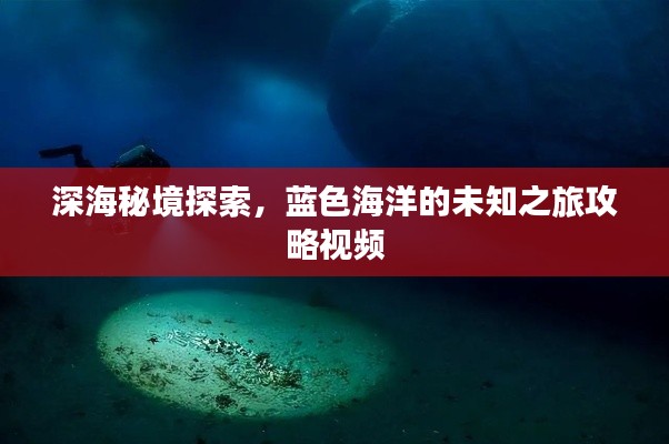 深海秘境探索，蓝色海洋的未知之旅攻略视频