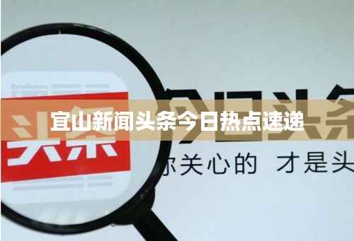 宜山新闻头条今日热点速递