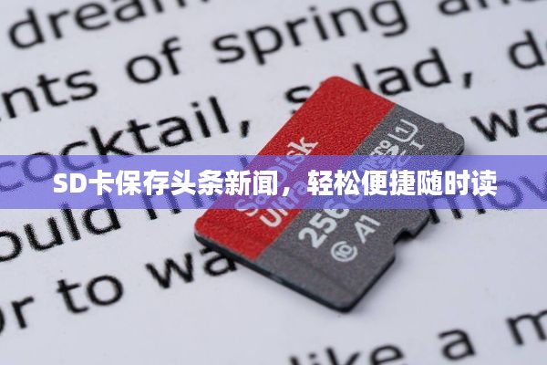 SD卡保存头条新闻，轻松便捷随时读