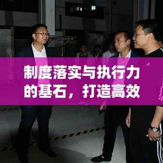 制度落实与执行力的基石，打造高效执行文化