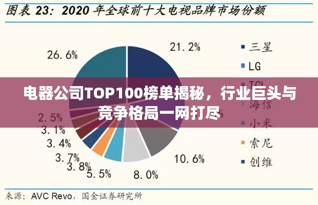 电器公司TOP100榜单揭秘，行业巨头与竞争格局一网打尽