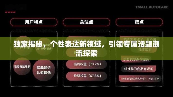 独家揭秘，个性表达新领域，引领专属话题潮流探索