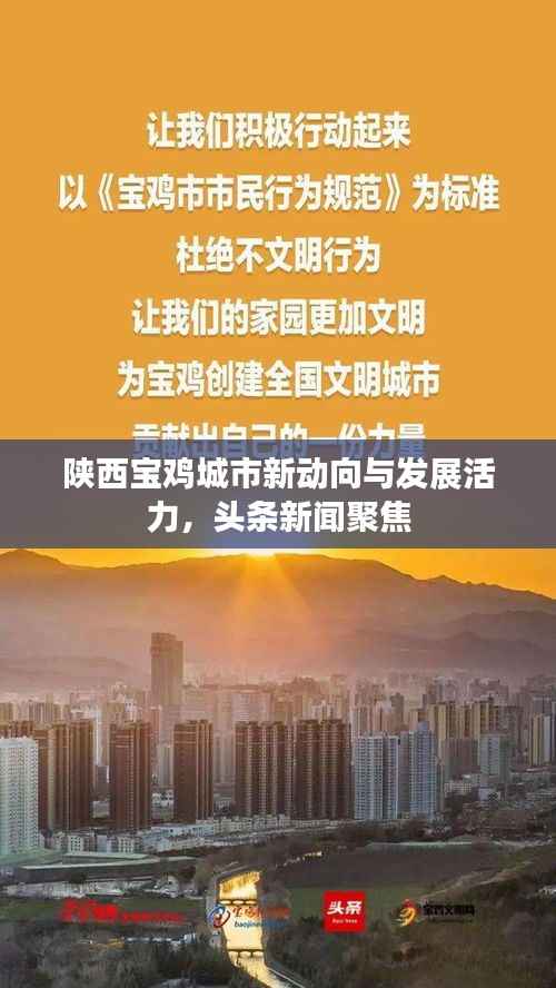 陕西宝鸡城市新动向与发展活力，头条新闻聚焦