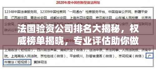 法国验资公司排名大揭秘，权威榜单揭晓，专业评估助你做出明智选择！