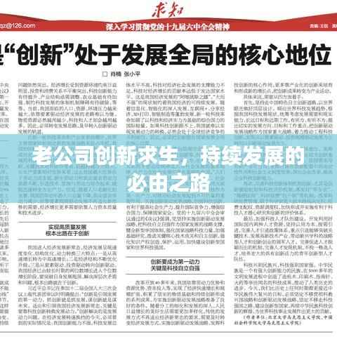 老公司创新求生，持续发展的必由之路