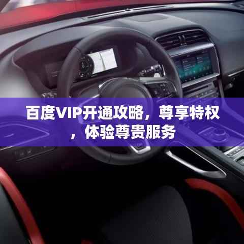 百度VIP开通攻略，尊享特权，体验尊贵服务