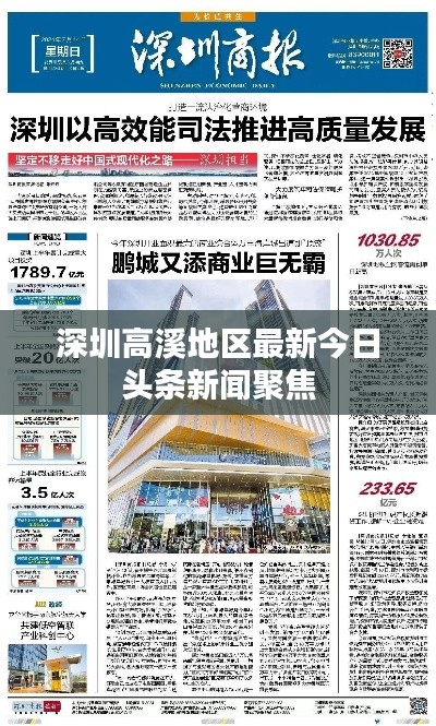 深圳高溪地区最新今日头条新闻聚焦