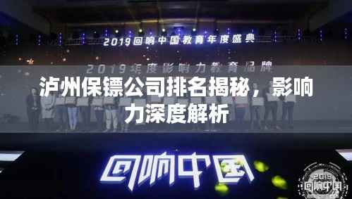 泸州保镖公司排名揭秘，影响力深度解析