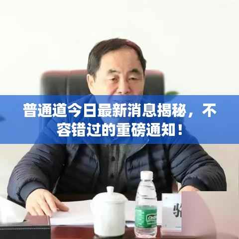 普通道今日最新消息揭秘，不容错过的重磅通知！
