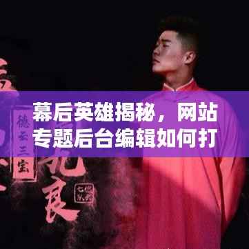 幕后英雄揭秘，网站专题后台编辑如何打造优质内容之王