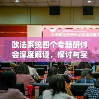 政法系统四个专题研讨会深度解读，探讨与实践的碰撞