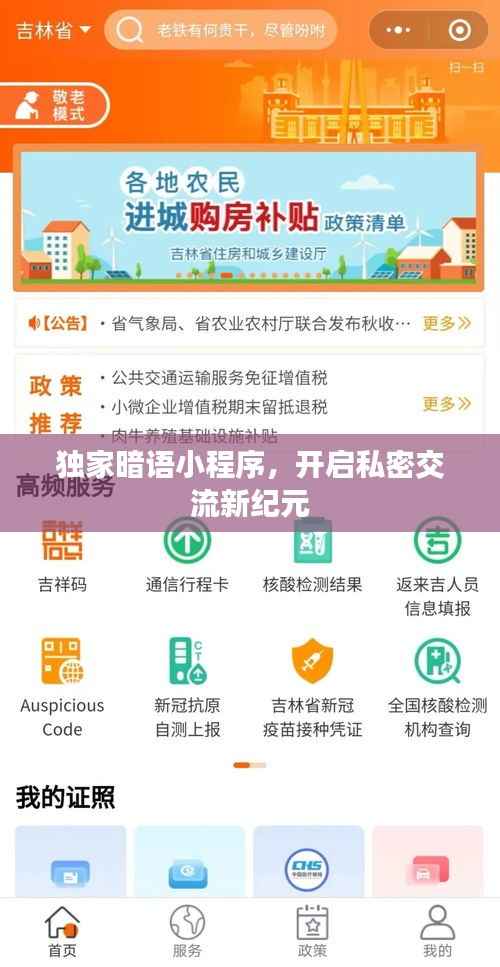 独家暗语小程序，开启私密交流新纪元