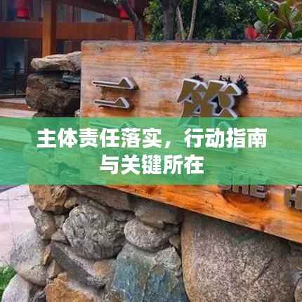 主体责任落实，行动指南与关键所在